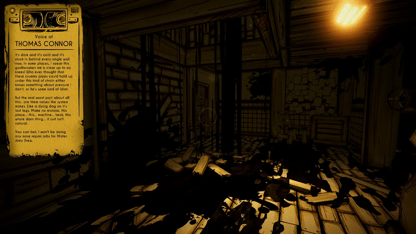 In-game capture: An audio log transcript