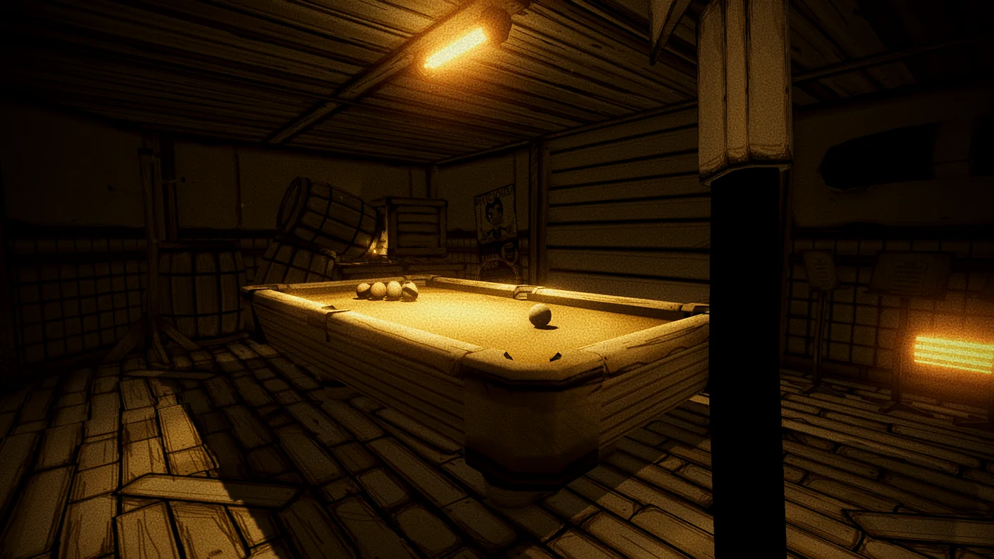 In-game capture: The break room